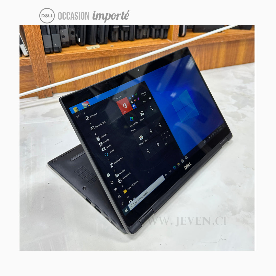 Dell Latitude 7390 2-in-1- i5™ 8e -Occasion- Tactile et Pliable- 8Go 512 SSD - 13.3"- Noir