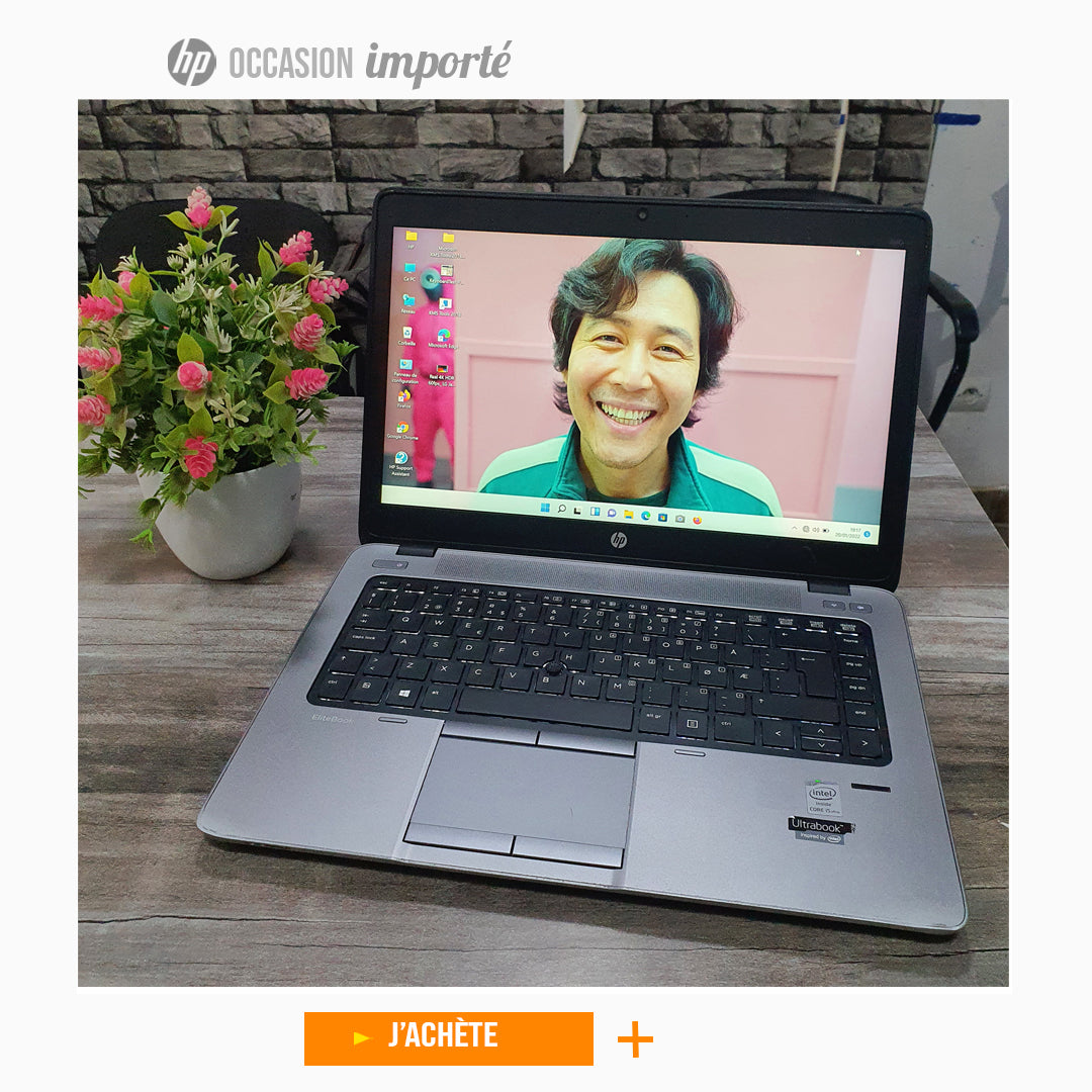 HP Elitebook 840 G1 โข i5 4e Gen - 8Go 500Go HDD - 14"