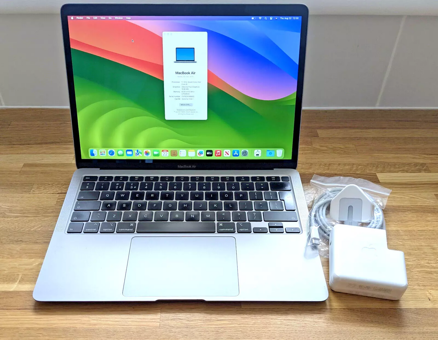 Apple MacBook Air 2020 Retina- Core i5- 16Go 512Go SSD - Occasion