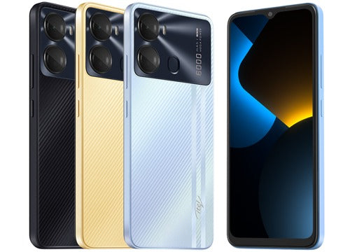 iTel P40 - 4+3Go 64Go- 5MP/13MP- 4G- 6.6" Pouces- 6000Mah- Empreinte digitale
