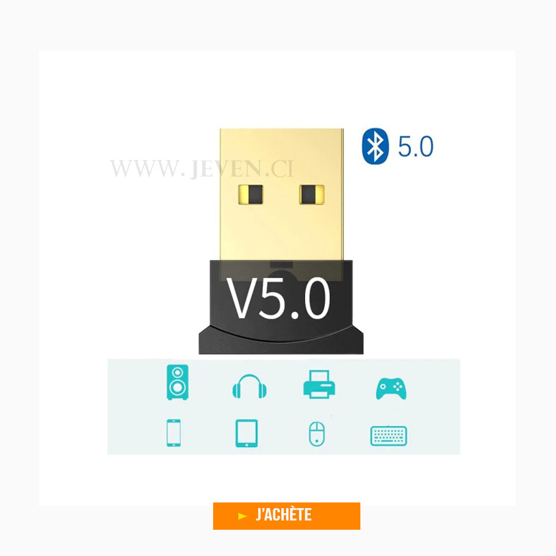 Mini adaptateur USB Bluetooth V4.0 prix tunisie 