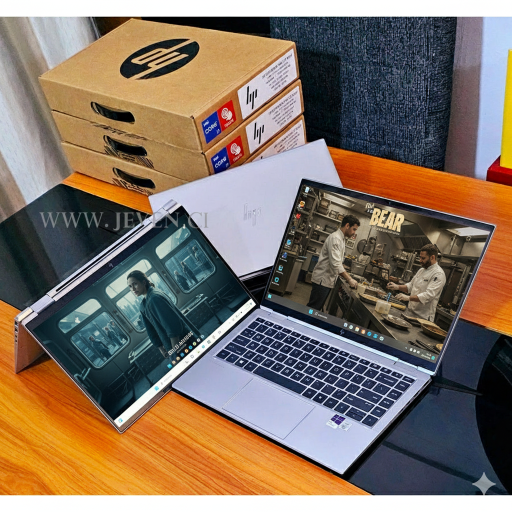 HP EliteBook X360 1040 G7 – Core i7-10810U, 16 Go RAM, 1 To SSD, Écran Tactile 14’’ Pliable 360°, Élégance et Puissance sans Compromis