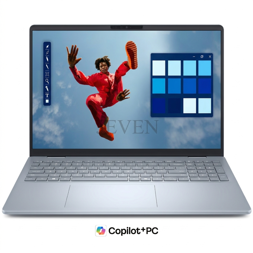 Dell Inspiron 16 Plus Neuf – Intel Ultra 7 256V (IA Copilot+), Écran Tactile 16" 2K, 16 Go RAM, SSD 512 Go, Graphiques Intel Arc