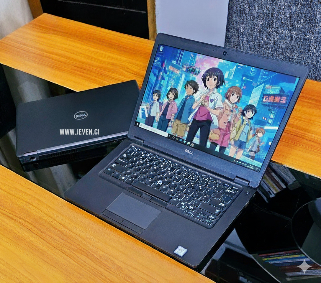 Dell Latitude 5490 – Core i7-8250U - 16 Go RAM - 512 Go SSD - Écran 14" FHD - Le Choix Fiable pour les Pros et les Étudiants Exigeants