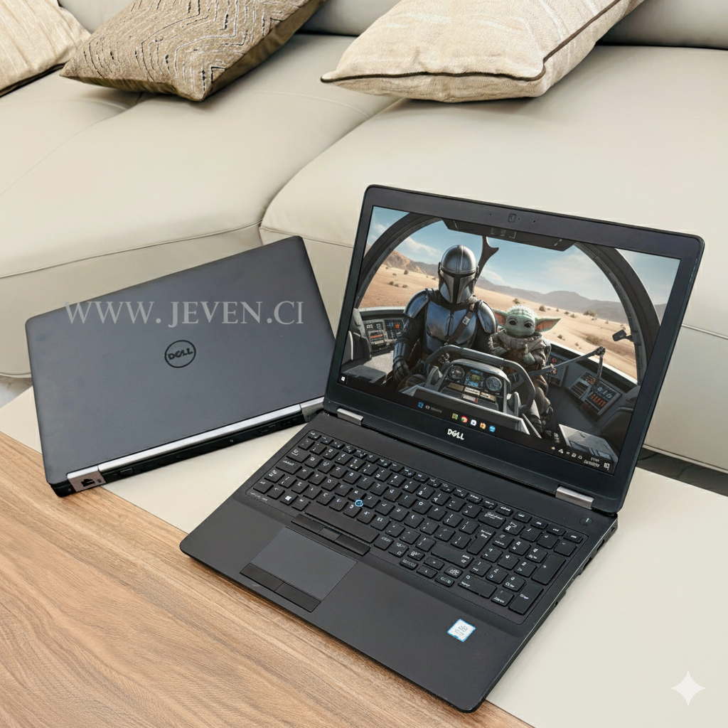 DELL Latitude E5570 – Core i3-6100U - 8 Go RAM - 256 Go SSD - Écran 15.6" FHD - Le PC Pro Solide et Abordable pour Travailler Sans Stress