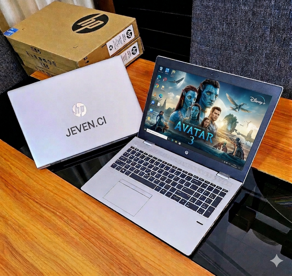 HP ProBook 650 G4  Core i7-8550H, 512 Go SSD, 16 Go RAM, Écran 15,6" UHD, Clavier Lumineux avec Pavé Numérique, La Puissance Brute au Service des Professionnels Exigeants