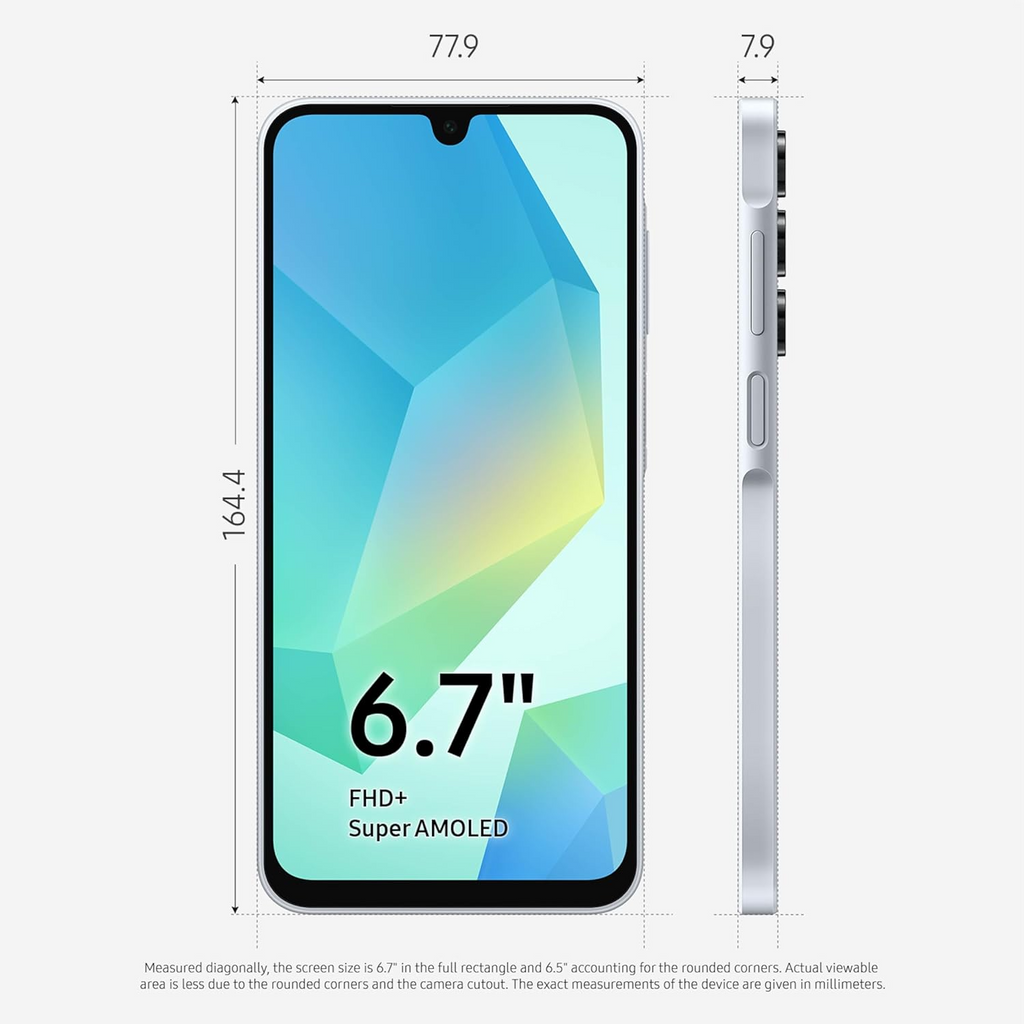 Samsung Galaxy A16 4G – Écran Super AMOLED 90Hz - 8 Go RAM - 256 Go - Puissance, Fluidité et Endurance