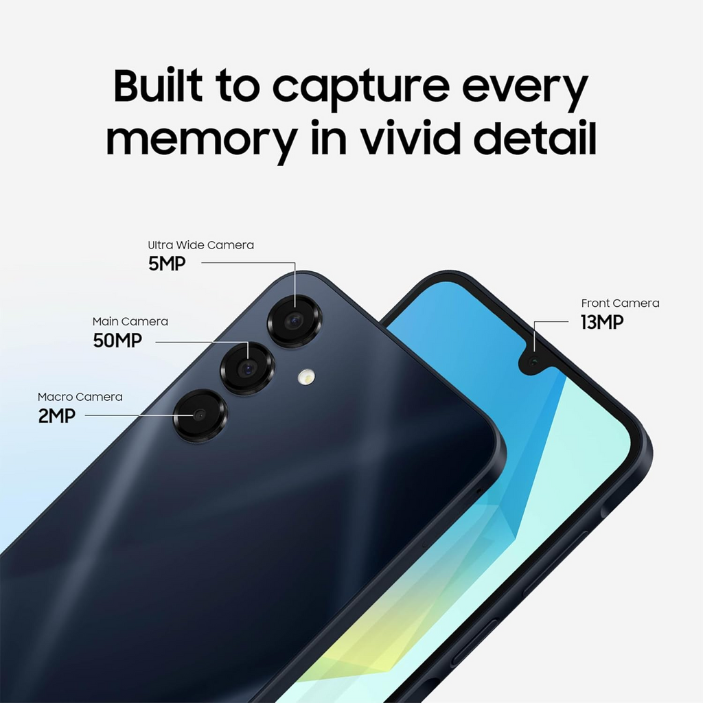 Samsung Galaxy A16 4G – Écran Super AMOLED 90Hz - 8 Go RAM - 256 Go - Puissance, Fluidité et Endurance