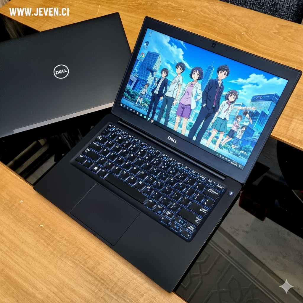 Dell Latitude 7290 Ultrabook – Core i5-8350U - 16 Go RAM - 512 Go SSD - Écran 12.5" FHD - Léger, Fiable et Parfait pour le Travail Mobile