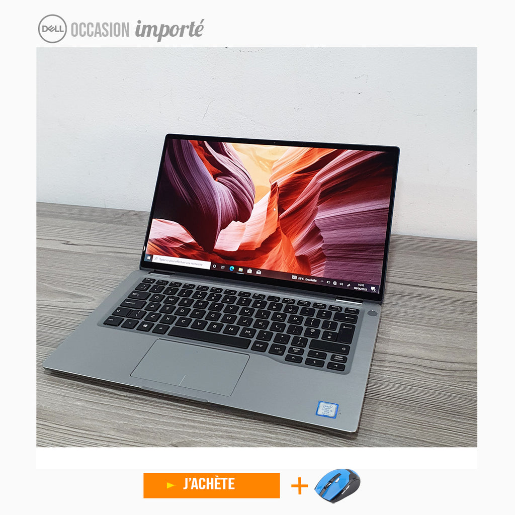 DELL Latitude 7400 2 in 1 Core i7 8e- 16Go 1TERA SSD - 14"- Occasion- Tactile