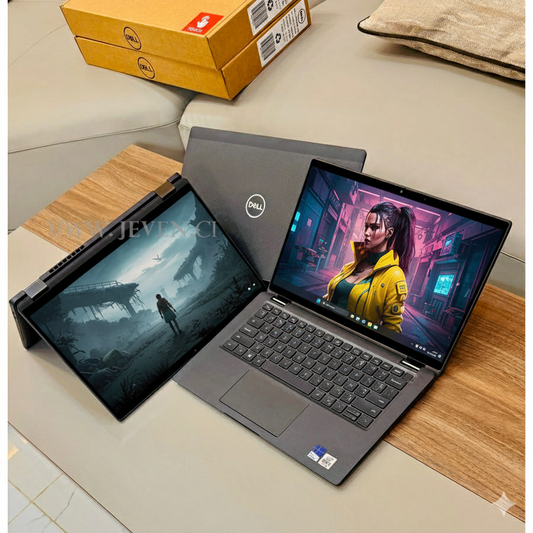 Dell Latitude 7410 2-in-1 – Core i5-10310U, 16 Go RAM, 512 Go SSD, Écran Tactile 14” FHD Pliable x360, Sécurité et Mobilité Professionnelle