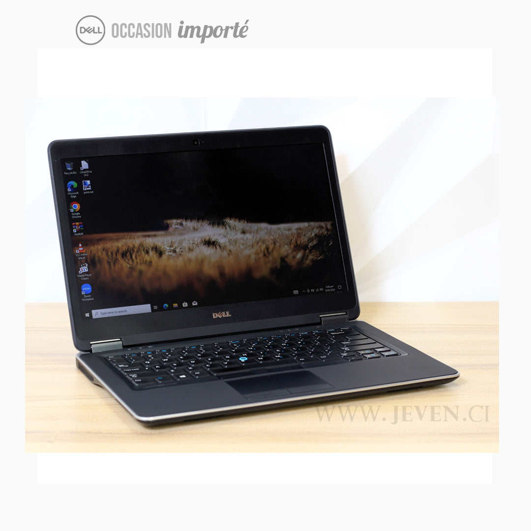 DELL Latitude E7440 Core i5 4e Gen -8Go 256Go SSD - 14" - Gris