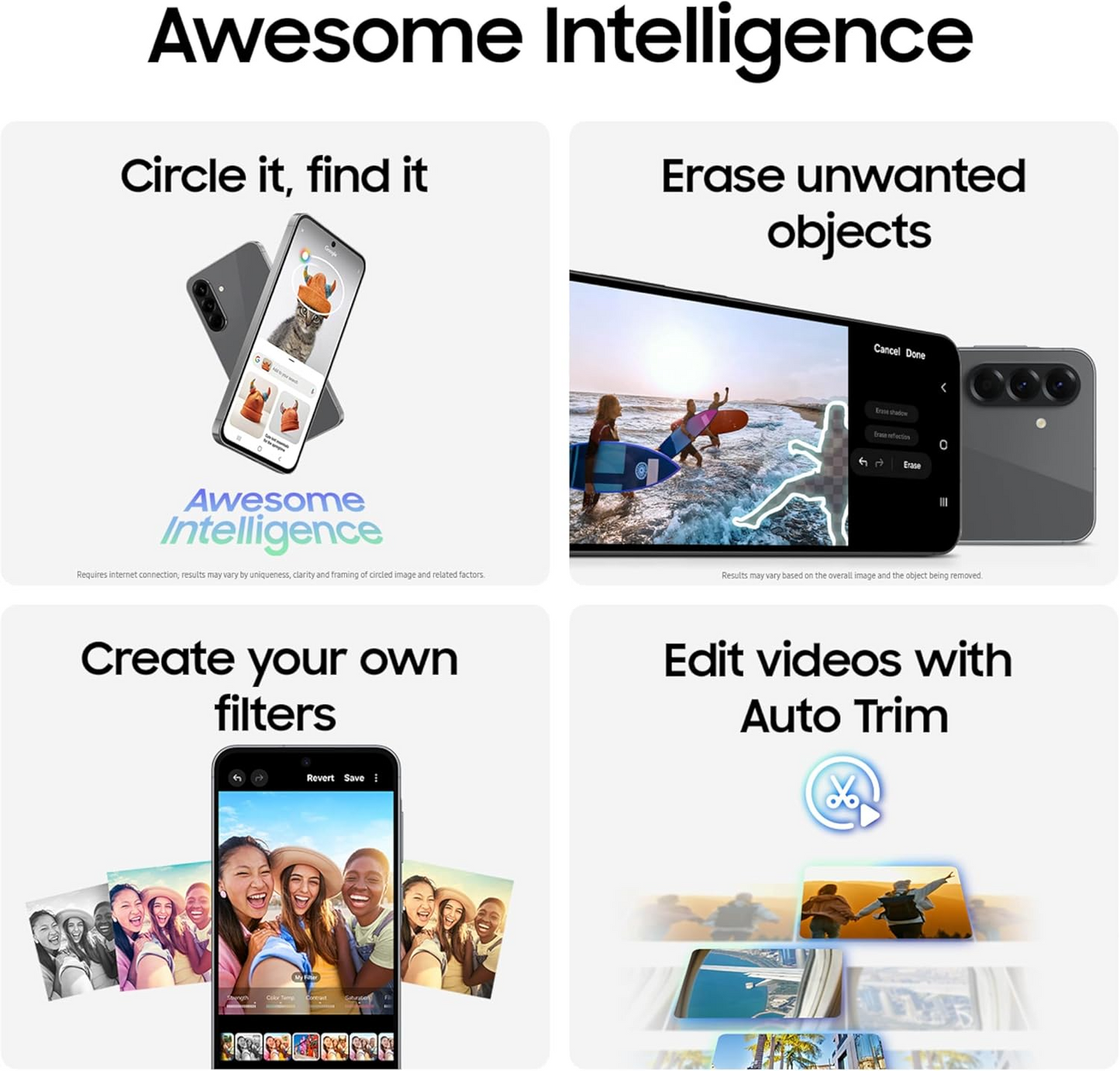 Samsung Galaxy A56 5G – Écran Super AMOLED 120 Hz - 12 Go RAM - 256 Go - Puissance & Intelligence Mobile chez Jeven