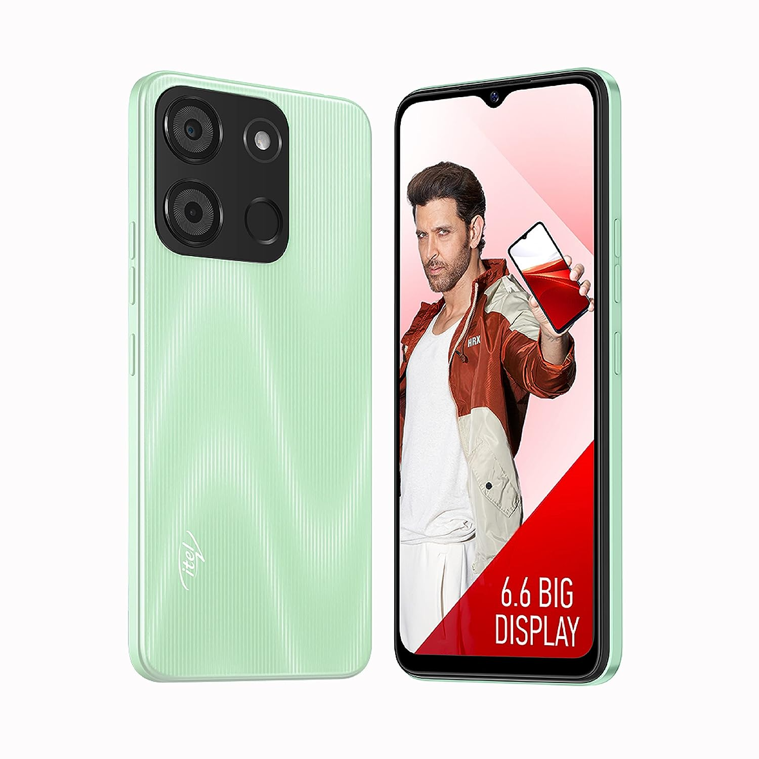 iTel A60 - 2Go 32Go- 5MP/8MP- 4G- 6.6" Pouces- 5000Mah- Déverrouillage faciale