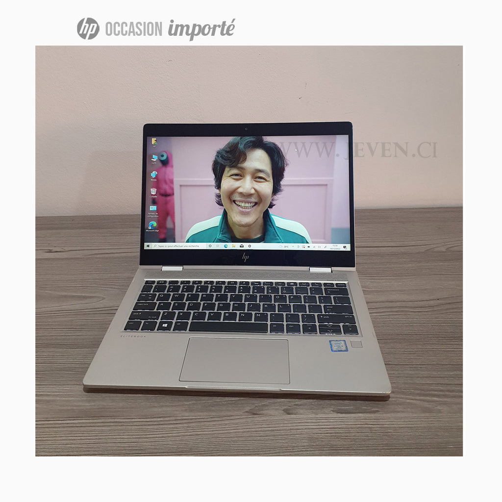 HP EliteBook X360 830 G6 – Core i7-8665U, 16 Go RAM, 1 To SSD, Écran 13,3’’ Tactile Pliable 360°, Créé pour Performer et Durer