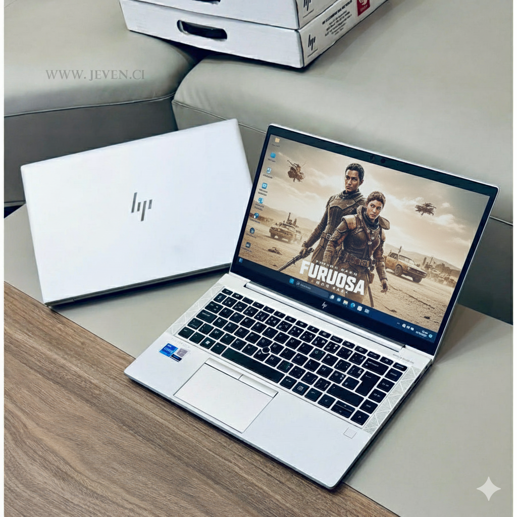 HP EliteBook 840 G8 – Core i7-1145G7, 1 To SSD, 16 Go RAM, Écran Tactile 14", Reconnaissance Faciale, Occasion avec Carton