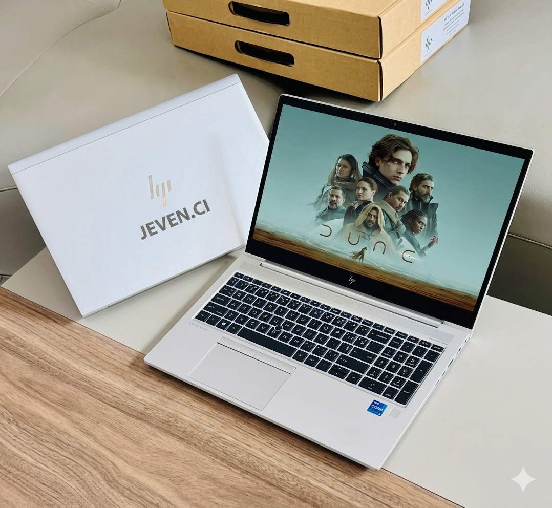 HP EliteBook 850 G8 – Core i5-1135G7, 512 Go SSD, 16 Go RAM, Écran 15,6" QHD, Face ID, La Puissance Nouvelle Génération dans un Châssis Premium Ultra-Fin