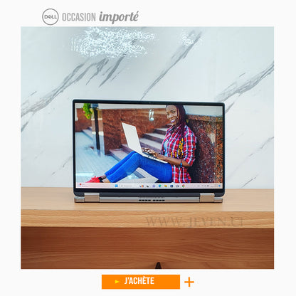 DELL Latitude 9410 2 in 1 Core i7 10e - 16Go 1TERA SSD - 14"- Occasion- Tactile + Pliable - Rec Faciale