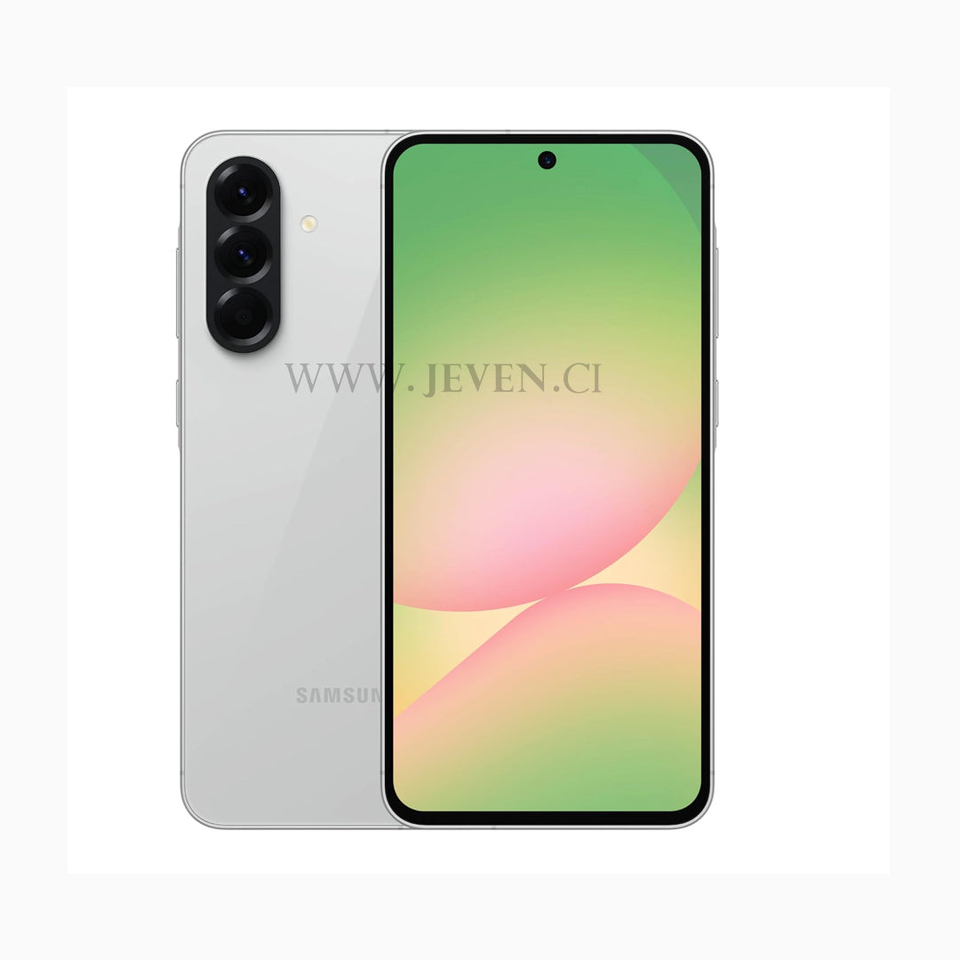 Samsung Galaxy A56 5G – Écran Super AMOLED 120 Hz - 12 Go RAM - 256 Go - Puissance & Intelligence Mobile chez Jeven