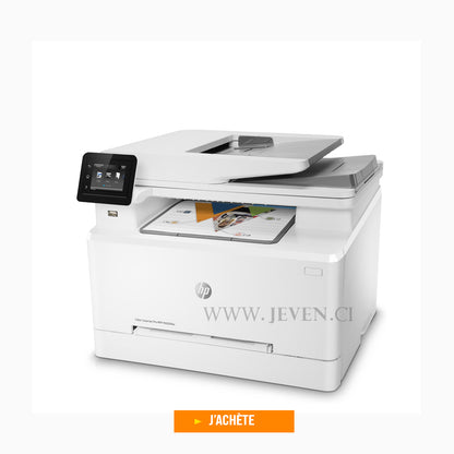 Imprimante Laser HP Color LaserJet Pro M283fdw - Impression, copie, numérisation, fax Couleur