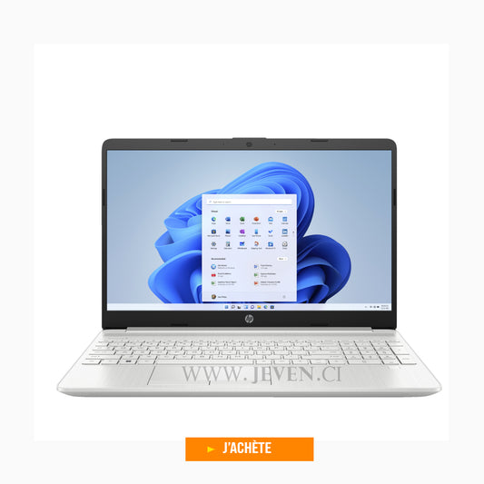 HP NOTEBOOK 15-DW3043NK- Core i7 11e Generation - 1TERA HDD 16Go - 15.6" - Nouveau dans Carton