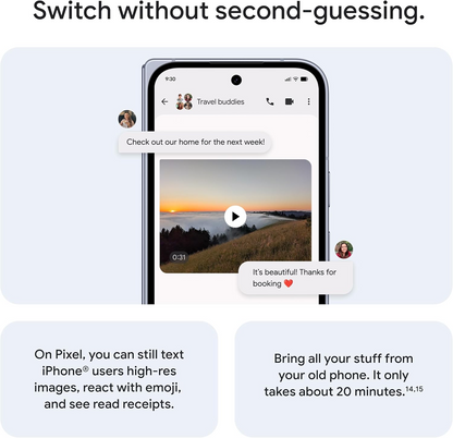Google Pixel 10 Pro XL 5G - L’Innovation Ultime Par Google - Puissance, Pliage et Performance Réunis - Disponible Chez Jeven