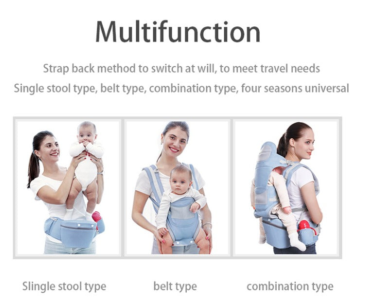 Porte-bébés original- Kangourou de haute qualité- écharpe de hanche