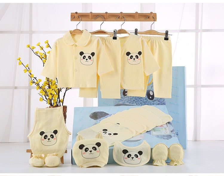 Ensembles de vêtements pour nouveau-né 17 Pièces- coffret cadeau pour nouveau-né