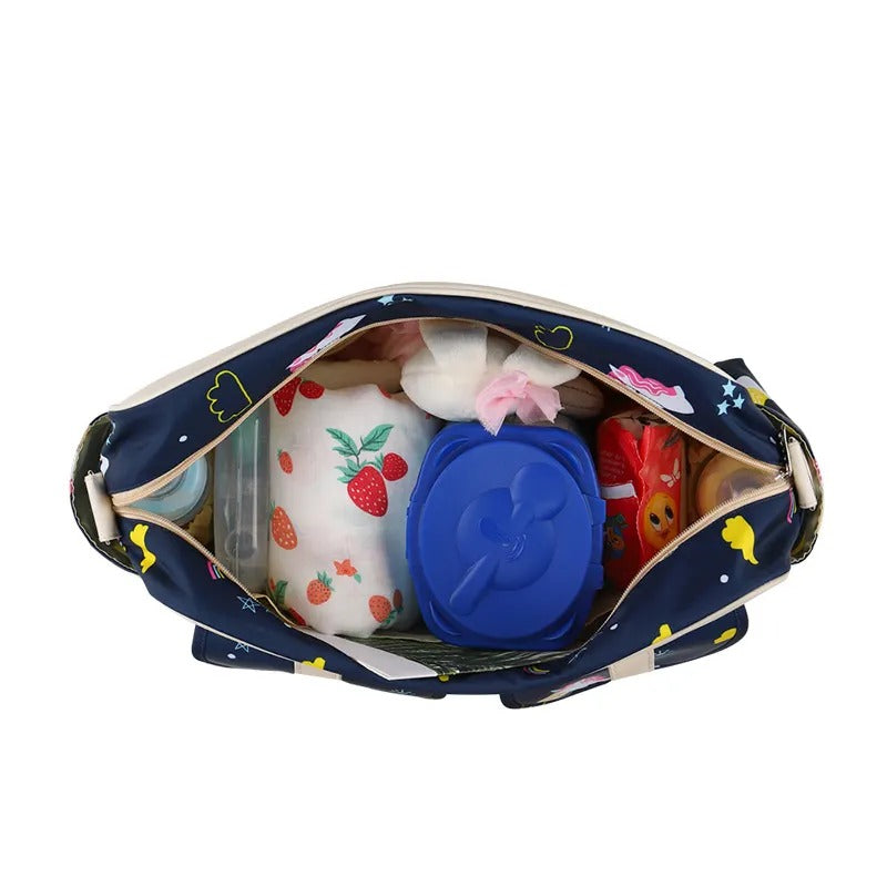 Sac à couches à bandoulière, fourre-tout imperméable de grande capacité pour dames, sacoche pour maternité