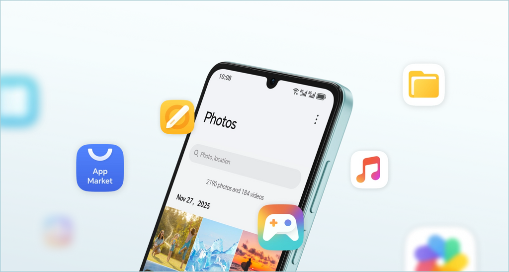HONOR X6D 5G – Connexion 5G, Batterie 5260 mAh, Android 16, L'Essentiel de la Technologie Moderne