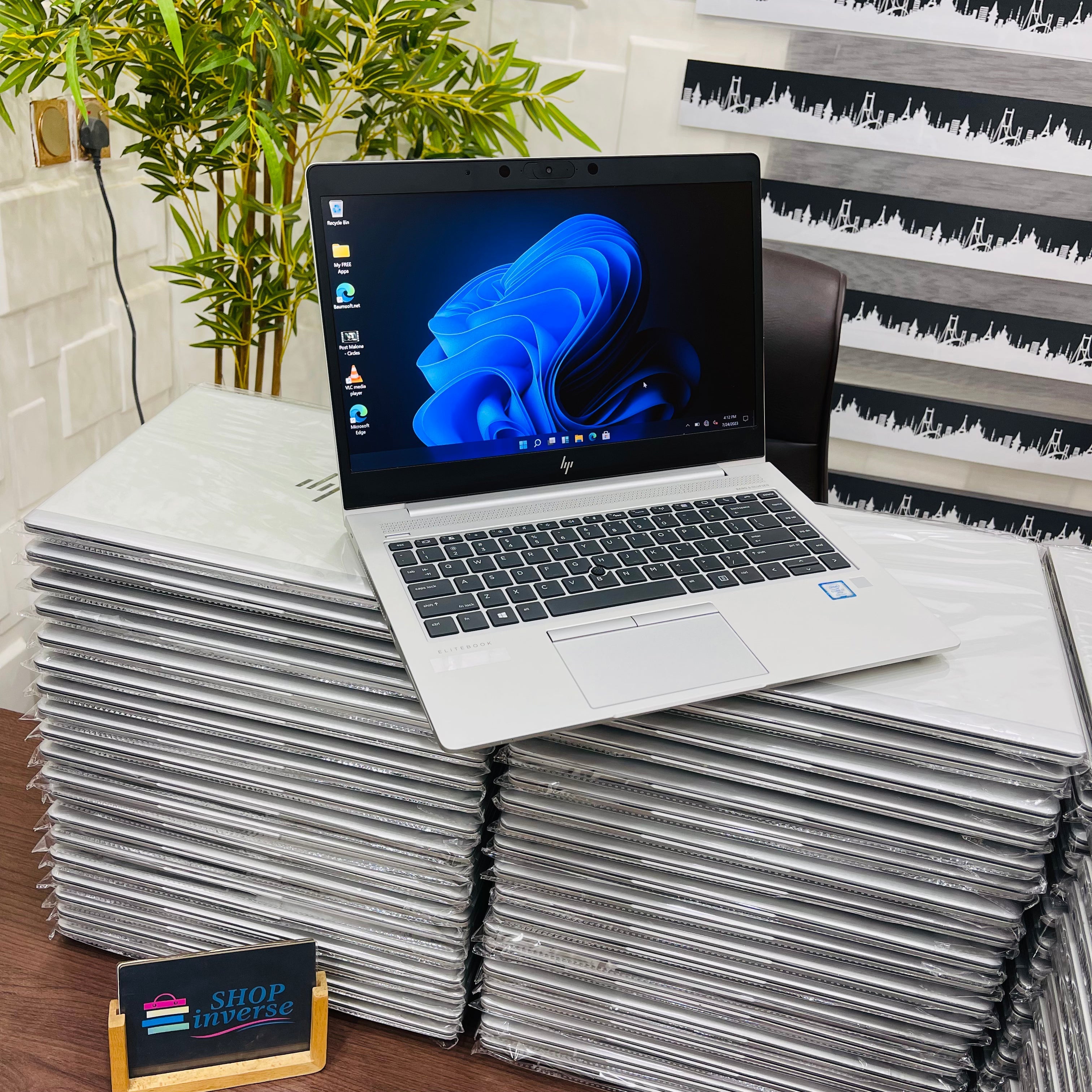 HP Elitebook 840 G6 Core i7- 1 TERA SSD 16Go - Radeon 2Go GDDR5 -  14" Pouces