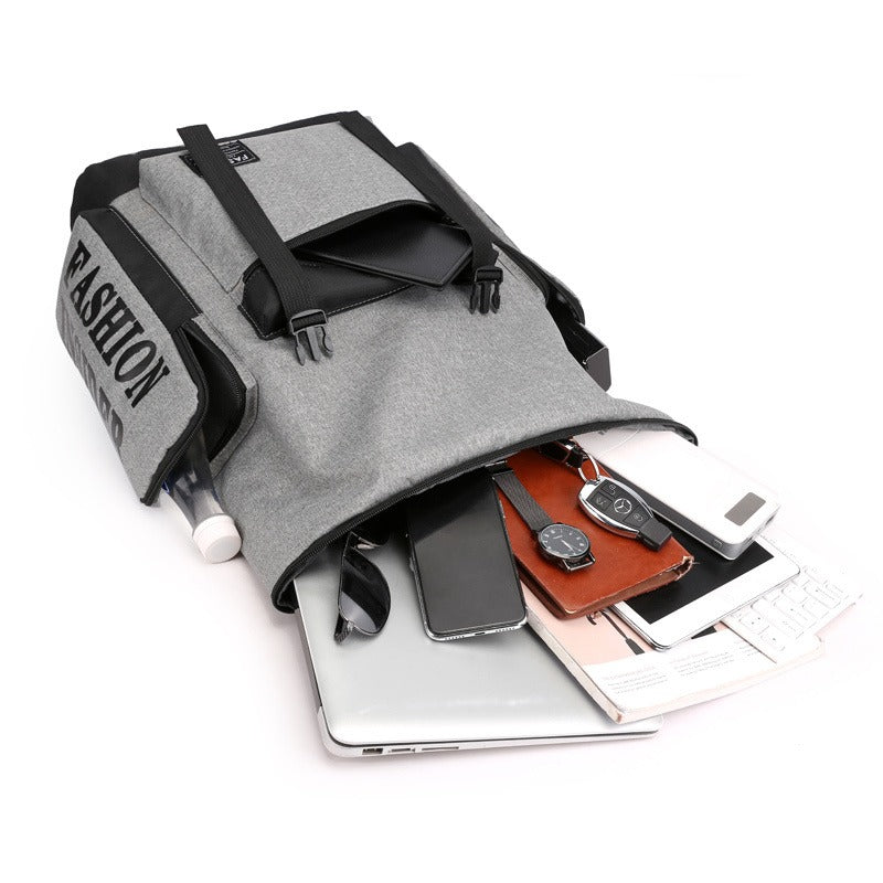 Sac à dos fashion- imperméable à l'eau- anti-vol