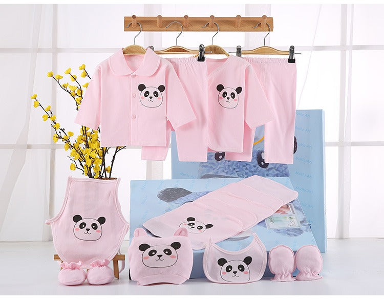 Ensembles de vêtements pour nouveau-né 17 Pièces- coffret cadeau pour nouveau-né