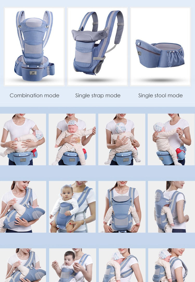 Porte-bébés original- Kangourou de haute qualité- écharpe de hanche