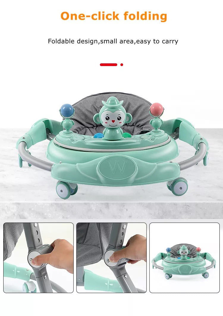 Poussette à hauteur réglable pour bébé- Nouveau design moderne