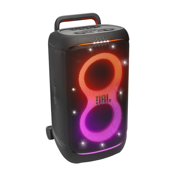 JBL PartyBox 520 – Puissance 400W, Autonomie 15h, Éclairage LED Dynamique, Idéale pour vos Soirées, Événements et Karaoké