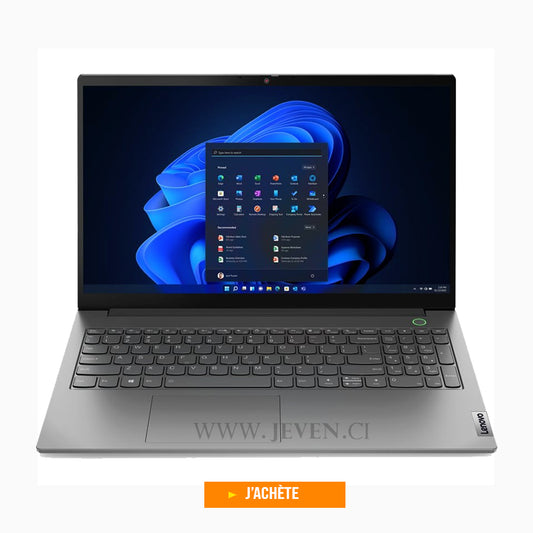 Lenovo ThinkBook 15 G4 - Core i5 12e Generation - 512Go SSD 8Go ou 16Go - 15.6" - Nouveau dans Carton