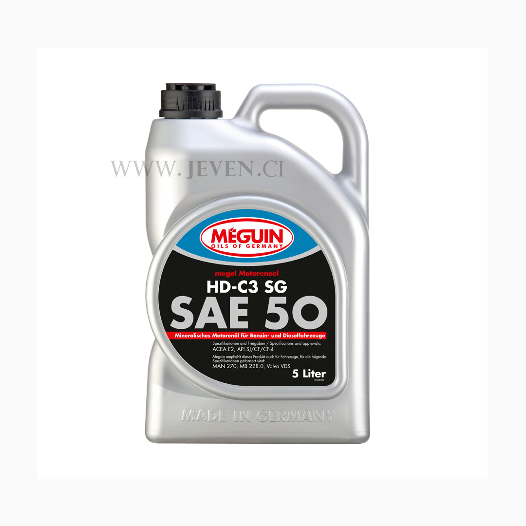 Meguin Megol HD-C3 Einbereichs-Motorenöl SAE 20W-20 – 20-Liter-Kanister Für Alte Motoren (API CF/SJ)