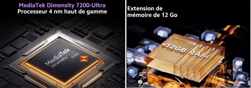 Xiaomi Redmi Note 13 PRO PLUS 5G - 16MP/200+8+2MP- Ecran 6.67" incurvé Amoled