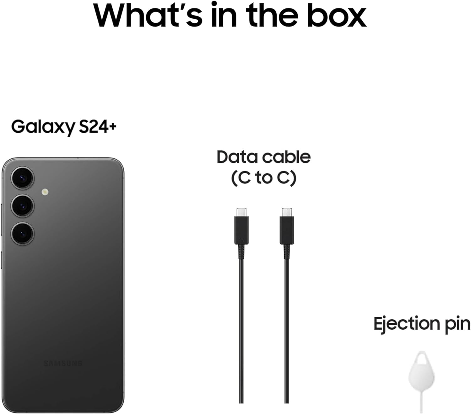 SAMSUNG Galaxy S24+ Plus - 8Go 256Go- 12MP/50+10MP- Dual Sim 5G- 6,7"