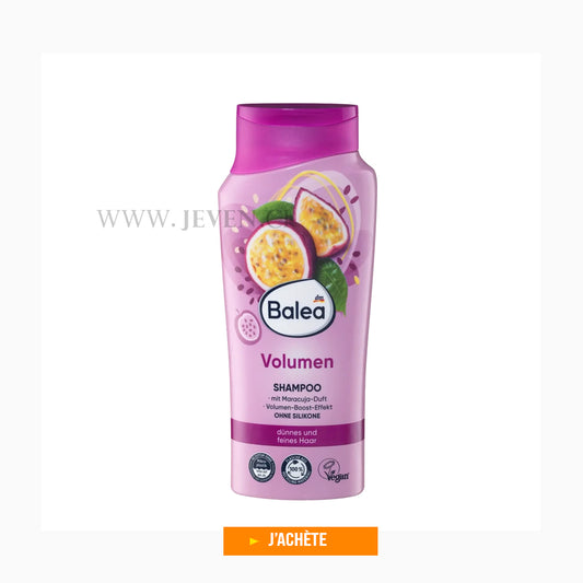 Shampooing Balea - hydratant au parfum fruit de la passion