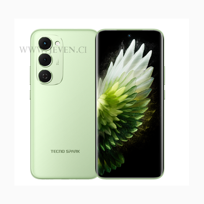 Tecno Spark 40 Pro+  Le Smartphone 4G Incurvé Ultra Puissant - 16 Go RAM - 256 Go - Écran AMOLED 144Hz