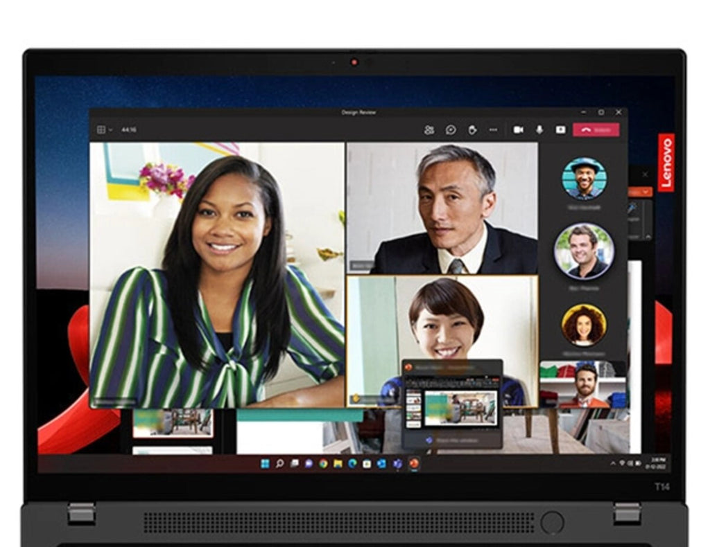 Lenovo ThinkPad T14 Gen 4 – Core i7 (13è Gén), 32 Go RAM DDR5, SSD 512 Go, Écran 14" WUXGA, Windows 11 Pro, La Puissance et la Sécurité de Niveau Militaire pour les Professionnels Exigeants