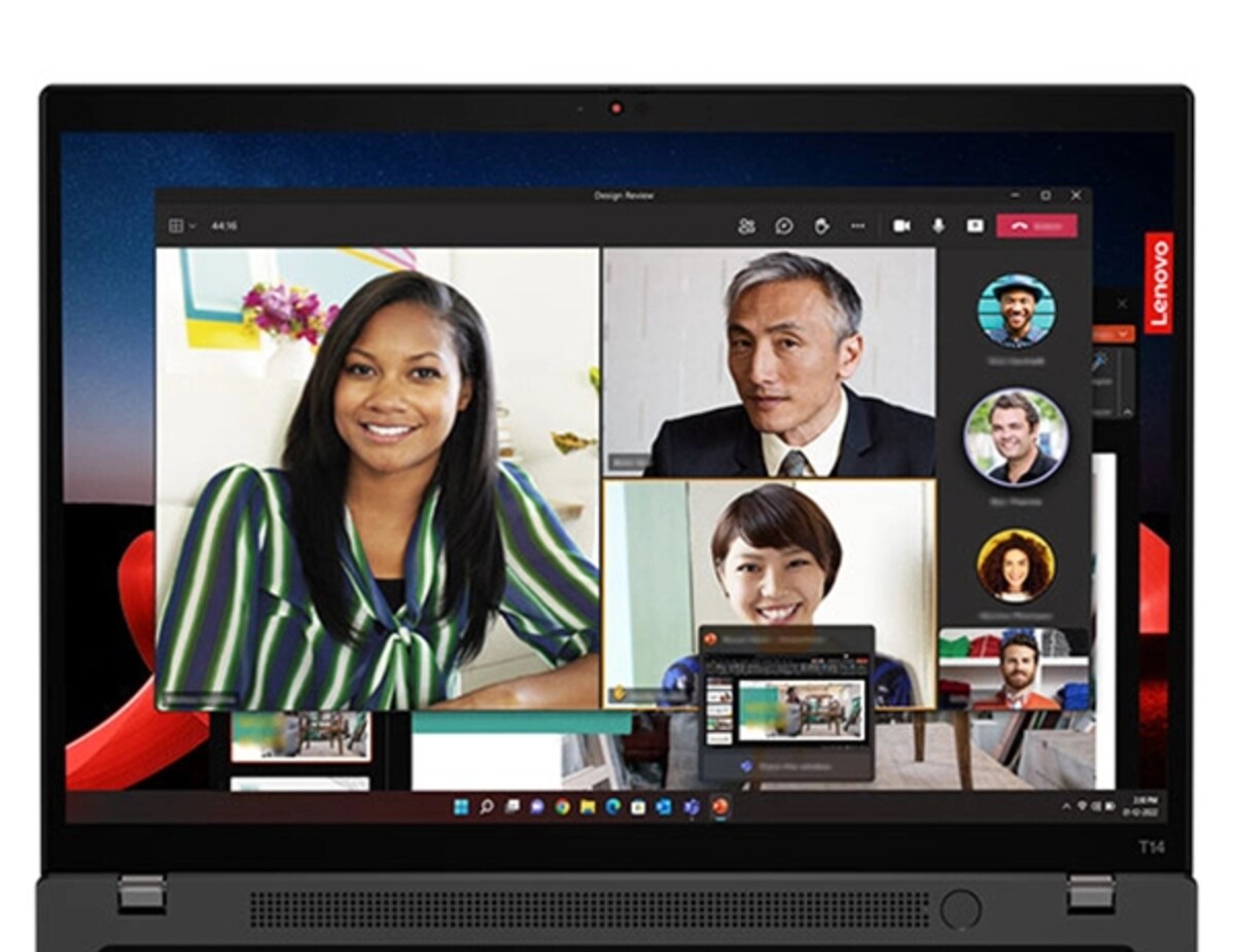 Lenovo ThinkPad T14 Gen 4 – Core i7 (13è Gén), 32 Go RAM DDR5, SSD 512 Go, Écran 14" WUXGA, Windows 11 Pro, La Puissance et la Sécurité de Niveau Militaire pour les Professionnels Exigeants