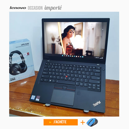 Lenovo ThinkPad T470s Quasi Neuf – Core i5-6600U, Écran Tactile 14", 20 Go RAM, 512 Go SSD, Autonomie 5h