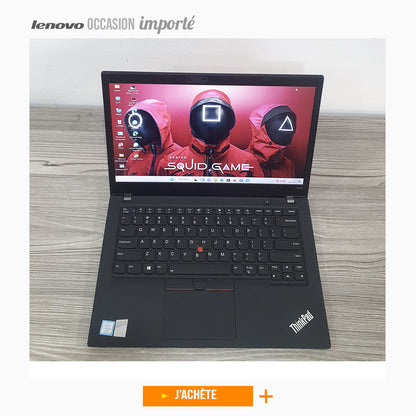 Lenovo ThinkPad T480s i7™ 8e Génération - 16Go 512 SSD- 14"- Occasion à Abidjan