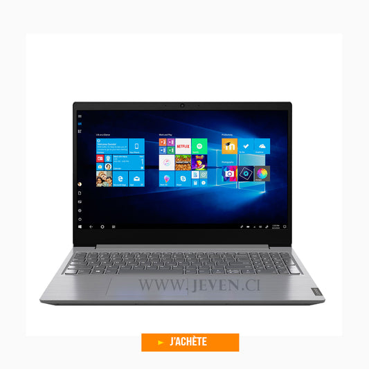 Lenovo V15 G1 IML - Core i5 10e - 1 TERA HDD 8Go/4Go - 15.6" - Nouveau dans Carton