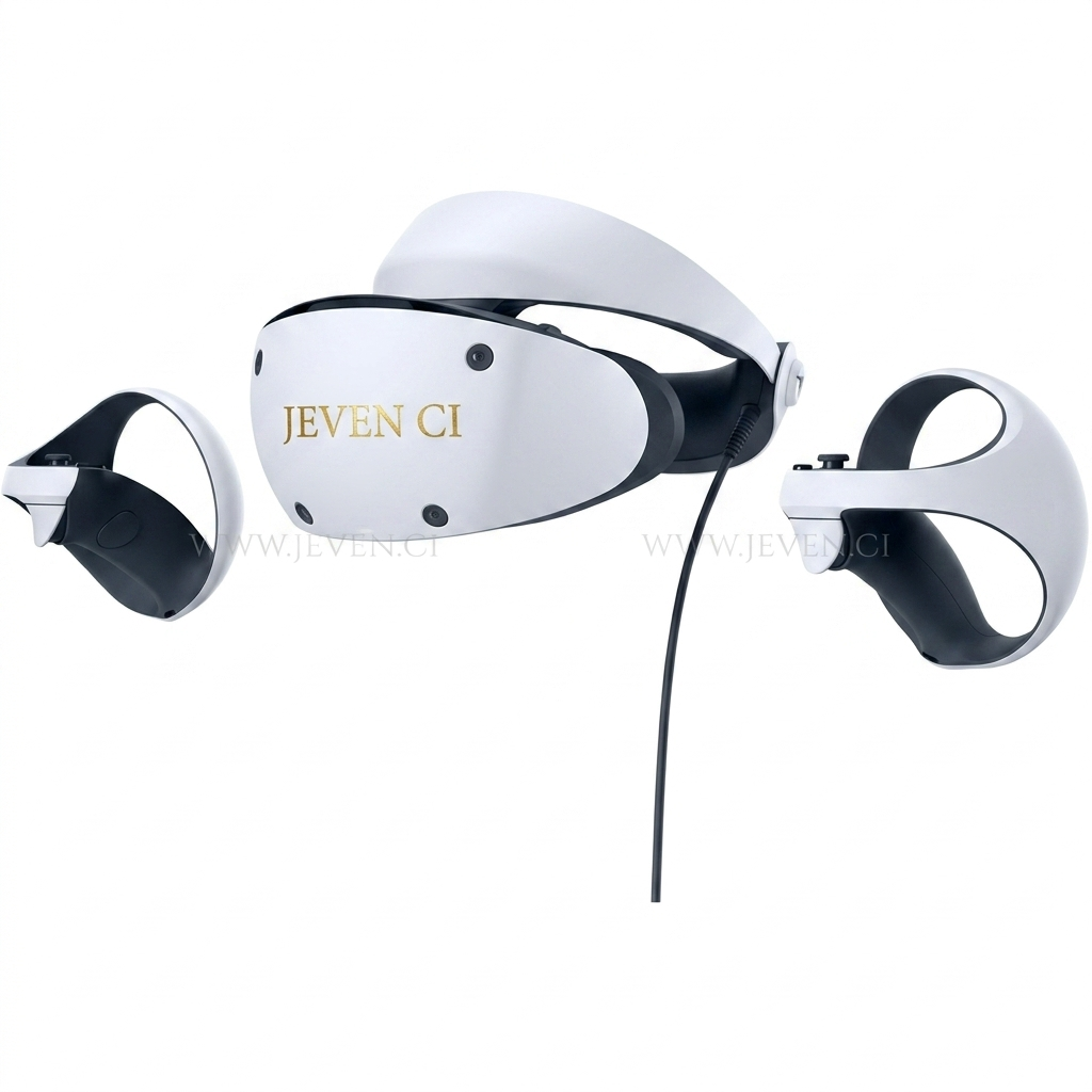 Casque SONY PlayStation VR2 – Neuf, Immersion Totale 4K HDR pour PS5, Suivi des Yeux et Retour Haptique, Le Futur du Jeu Vidéo à Portée de Main