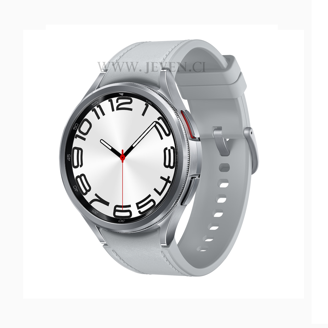 Samsung Galaxy Watch 6 Classic – 47 mm – eSIM – Super AMOLED – La Montre Premium pensée pour la Performance, le Style et la Longévité