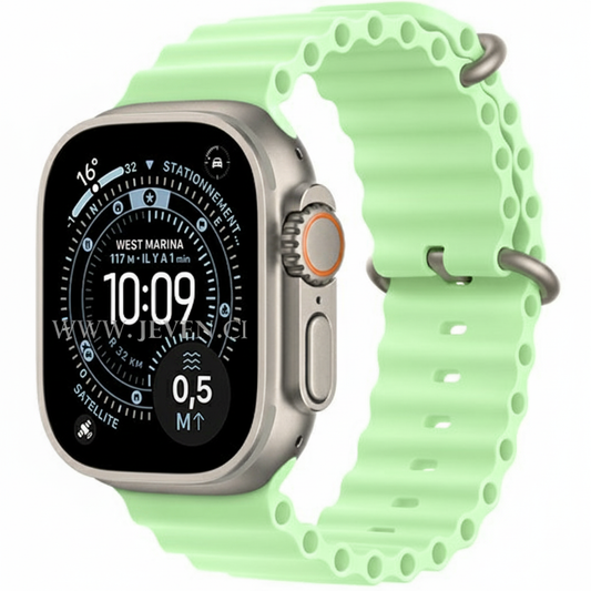 Apple Watch Ultra 3 (2025) – Titanium, 64 Go, 5G & Satellite, Résistance extrême, l’Ultra par excellence